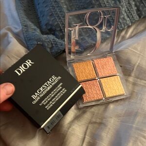 Dior Backstage Glow Palette - Gold and Peach